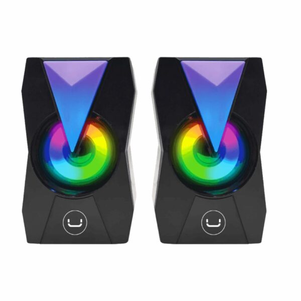 Parlante Icon SP9013BK UNNO TEKNO Luces RGB - Imagen 3