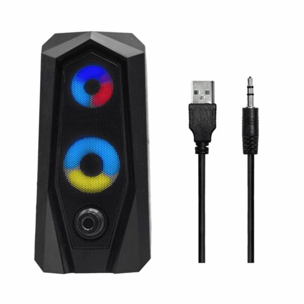 Parlante Brv30 10W RGB BRV30 UNNO TEKNO Luces RGB - Imagen 2