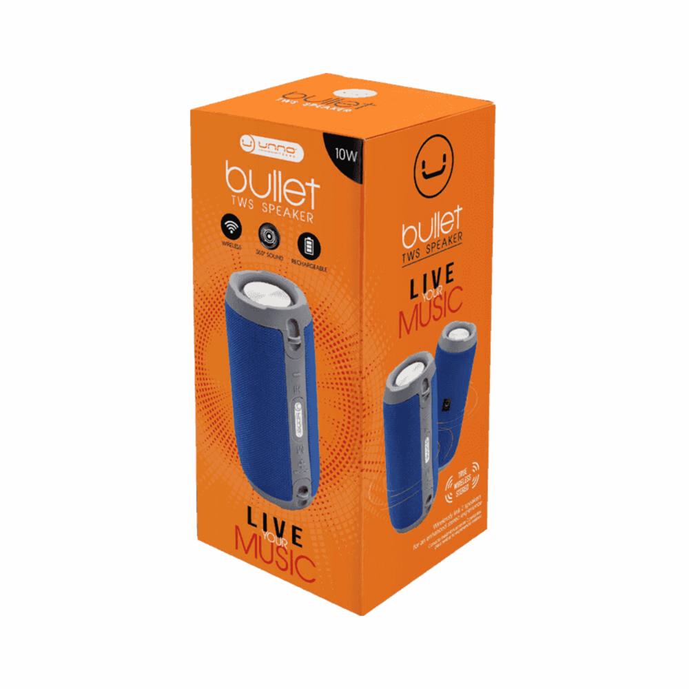 Parlante Bullet TWS SP9213 UNNO TEKNO Azul - Imagen 3