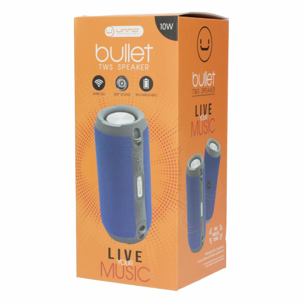 Parlante Bullet TWS SP9213 UNNO TEKNO Azul - Imagen 4