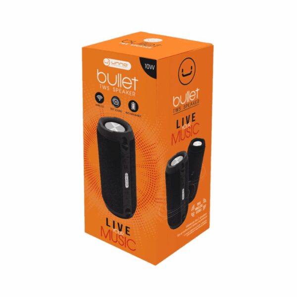 Parlante Bullet TWS SP9213 UNNO TEKNO Negro - Imagen 3
