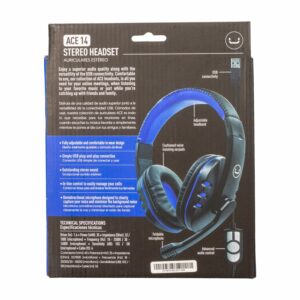 Audífonos Superior Audio Quality ACE 14 UNNO TEKNO Con Cable