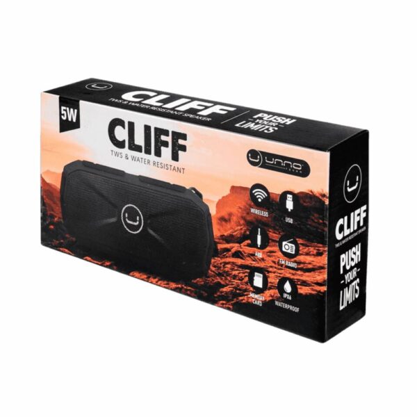 Parlante Cliff TWS SP9212 UNNO TEKNO Negro - Imagen 3