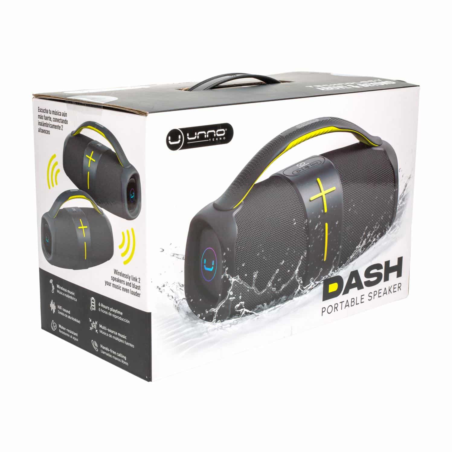 Parlante Dash TWS SP9216 UNNO TEKNO Negro - Imagen 5