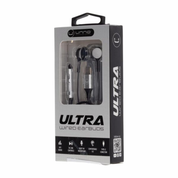 Audífonos Ultra HS7005BK UNNO TEKNO Con Cable - Imagen 2