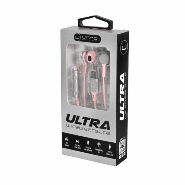 Audífonos Ultra HS7005PK UNNO TEKNO Con Cable - Imagen 3
