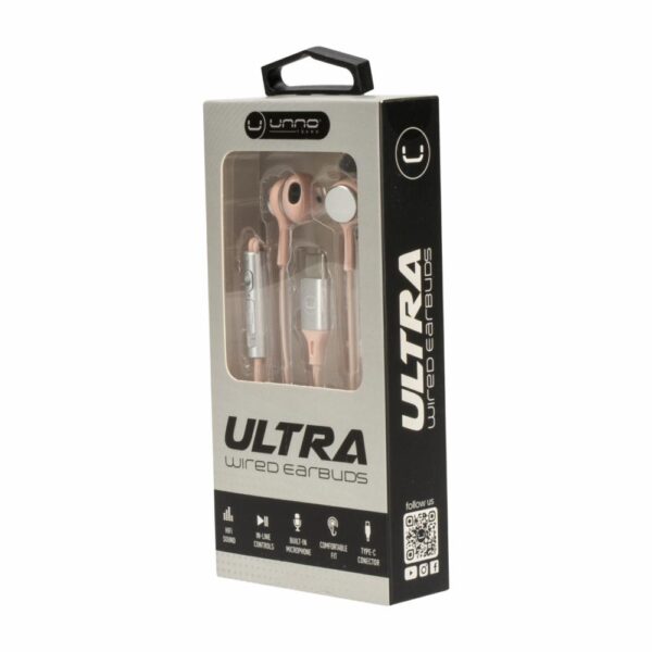 Audífonos Ultra HS7005PK UNNO TEKNO Con Cable - Imagen 4