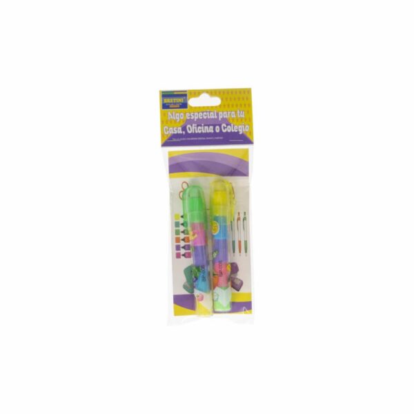 Borrador Con Tapa Rocket BRETINI X2 Uds