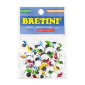 Ojitos De Colores Con Pestañas BRETINI Surtidos