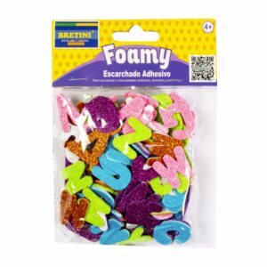 Fomix Escarchado De Letras Mayúsculas Fosforescentes BRETINI 24 G
