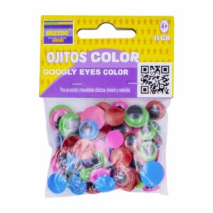 Ojitos Plásticos Surtidos BRETINI X50Uds