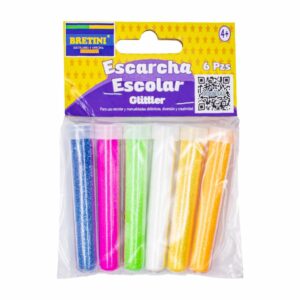 Escarcha En Tubos Colores Neón BRETINI 1X6 Unidades