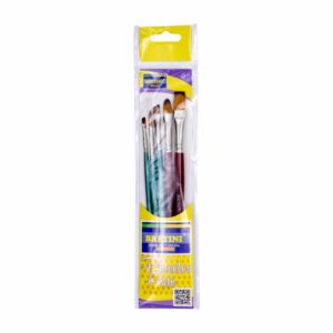 Set De Pinceles N2 N.8 N12 N7 N16 BRETINI X 5 UdS