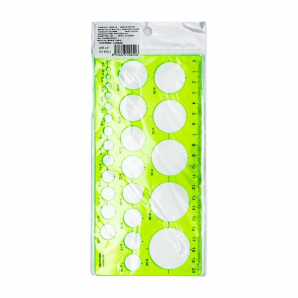Plantilla De Círculos BRETINI X1