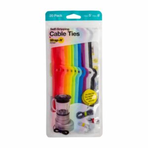 Amarracables De Velcro WRAP IT 1x20 Unidas