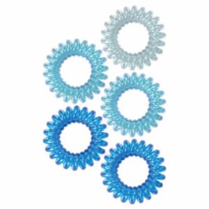 Vincha Plástica Pequeña SWIRLY DO Color Lila