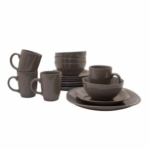 Vajilla 16 Piezas THOMSON POTTERY Quadro Sesame