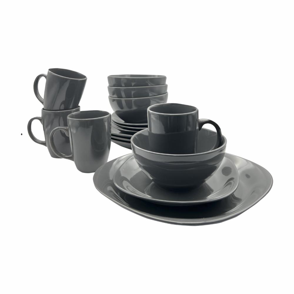 Vajilla 16 Piezas THOMSON POTTERY Quadro Granite - Imagen 3