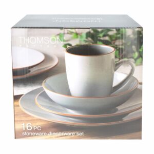 Vajilla 16 Piezas THOMSON POTTERY Arizona Slate