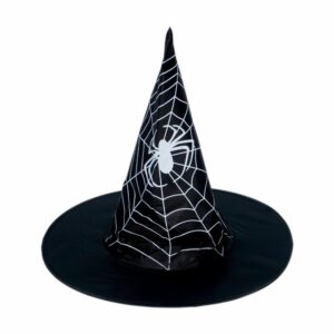 Sombrero De Bruja Negra IMPORTADORA CUMPLEAÑOS Unidad