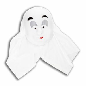 Mascara De Fantasma IMPORTADORA CUMPLEAÑOS Unidad