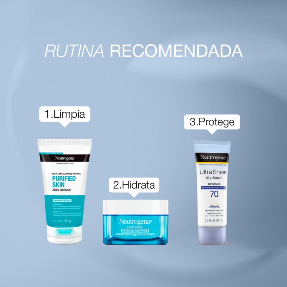 Protector Solar Facial Ultra Sheer Dry Touch Spf70 NEUTROGENA 88 Ml - Imagen 4