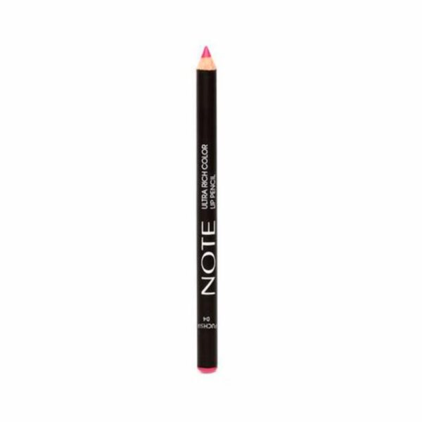 Lápiz De Labios N° 4 NOTE Unidad