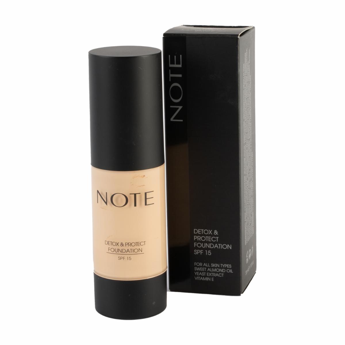 Base De Maquillaje Liquida Foundation N02 NOTE Unidad