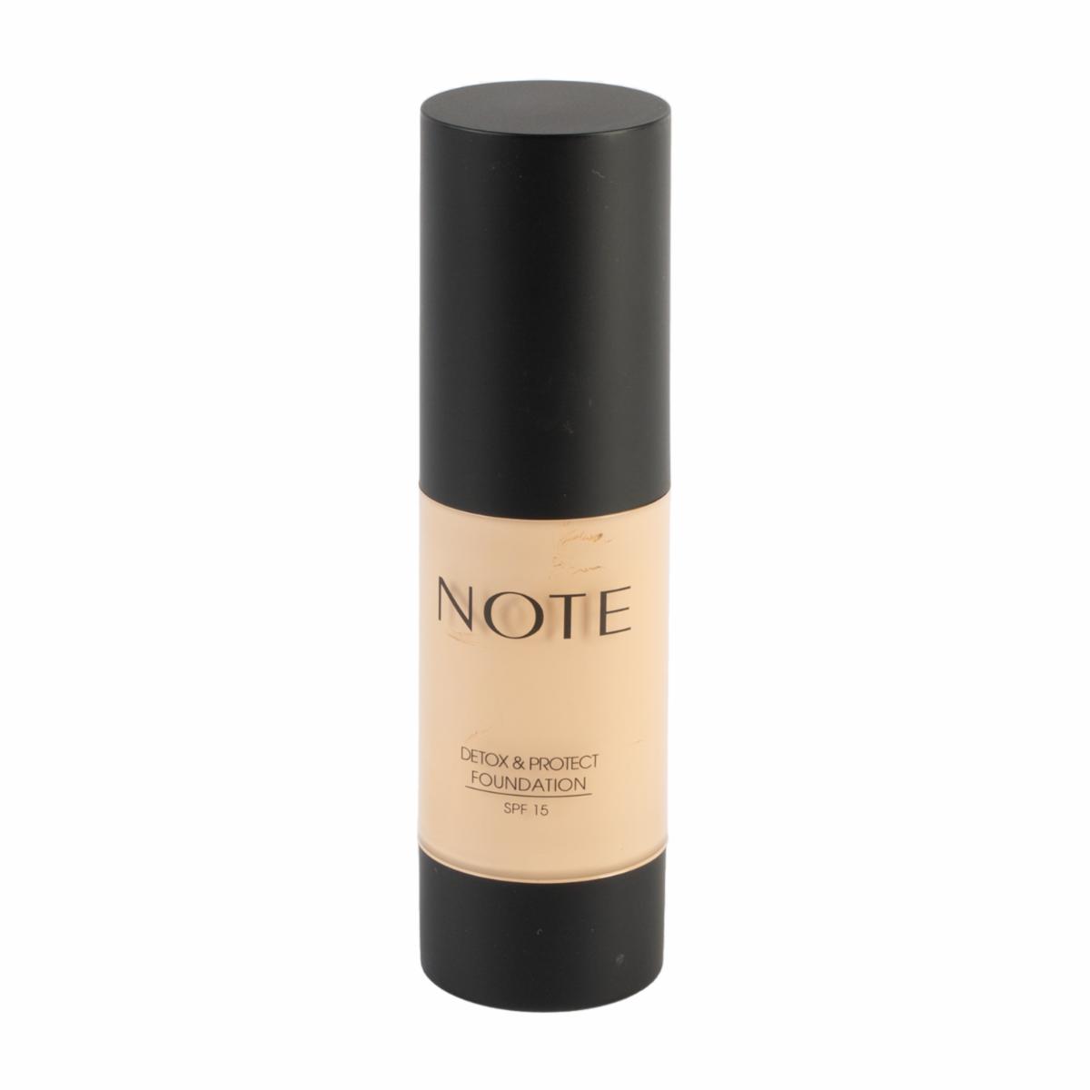 Base De Maquillaje Liquida Foundation N02 NOTE Unidad