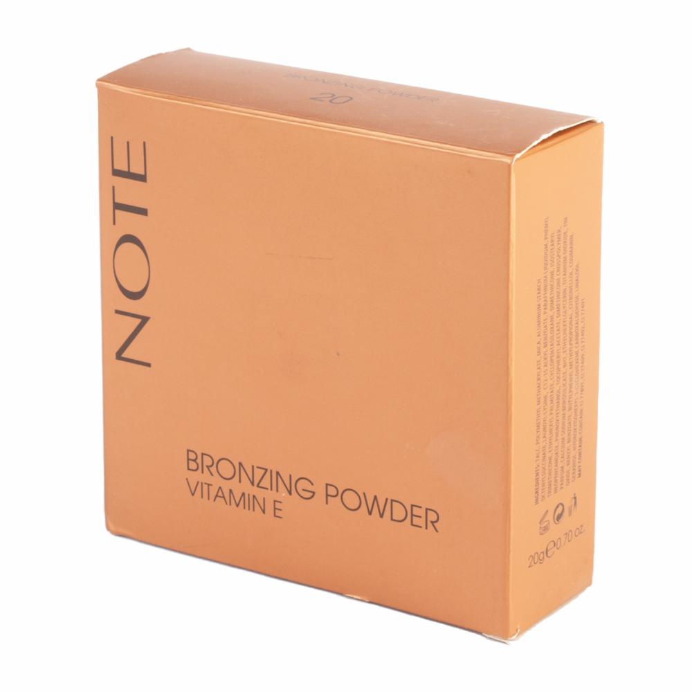 Polvo Bronceador Con Vitamina E Tono 20 NOTE Unidad - Imagen 3