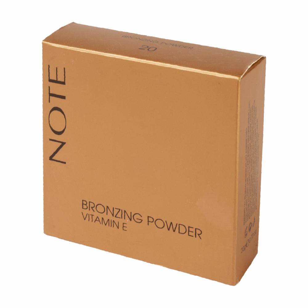 Polvo Bronceador Con Vitamina E Tono 20 NOTE Unidad - Imagen 4