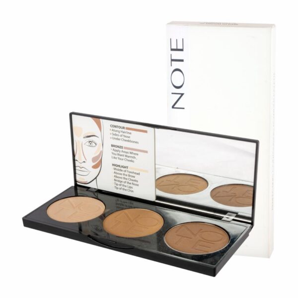 Contorno Facial Medium Dark N02 NOTE Unidad