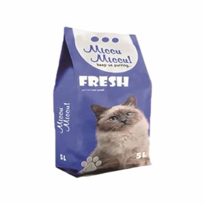 Arena Para Gato Fresh MICCU 5 Litros