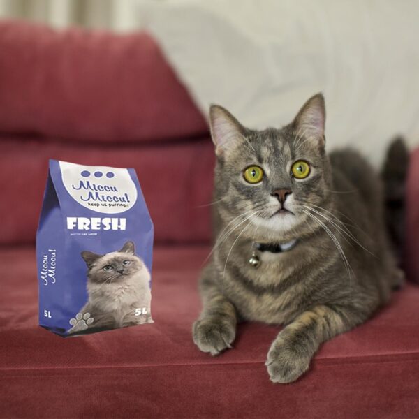 Arena Para Gato Fresh MICCU 5 Litros - Imagen 4