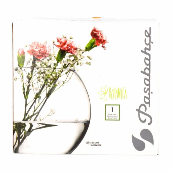 Florero Bomba De Vidrio PASABACHE Unidad - Imagen 3