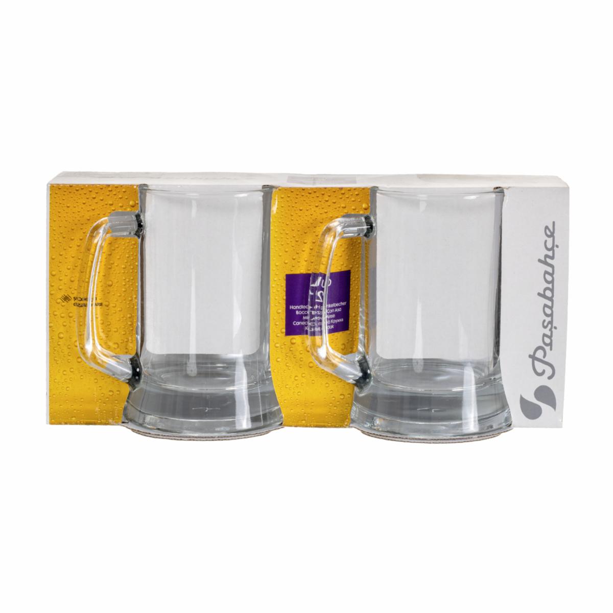 Set De Jarros Cervecero Tipo Pub 2X500 Ml PASABAHCE 203452