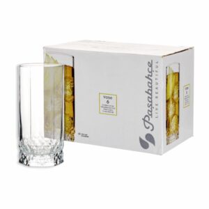 Vaso De Cristal Trago Largo 6X425 Ml PASABACHE 1004505