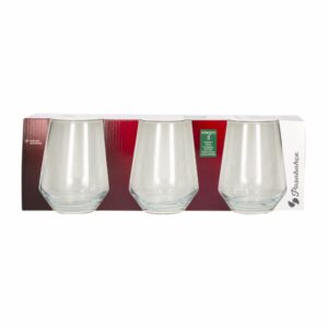 Set De Vasos Agua Allegra 3X425 Ml PASABACHE 1028247