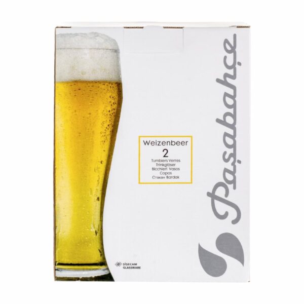 Set De Vasos Cerveza Weizenbeer 2X380 Ml PASABACHE 1046272 - Imagen 3