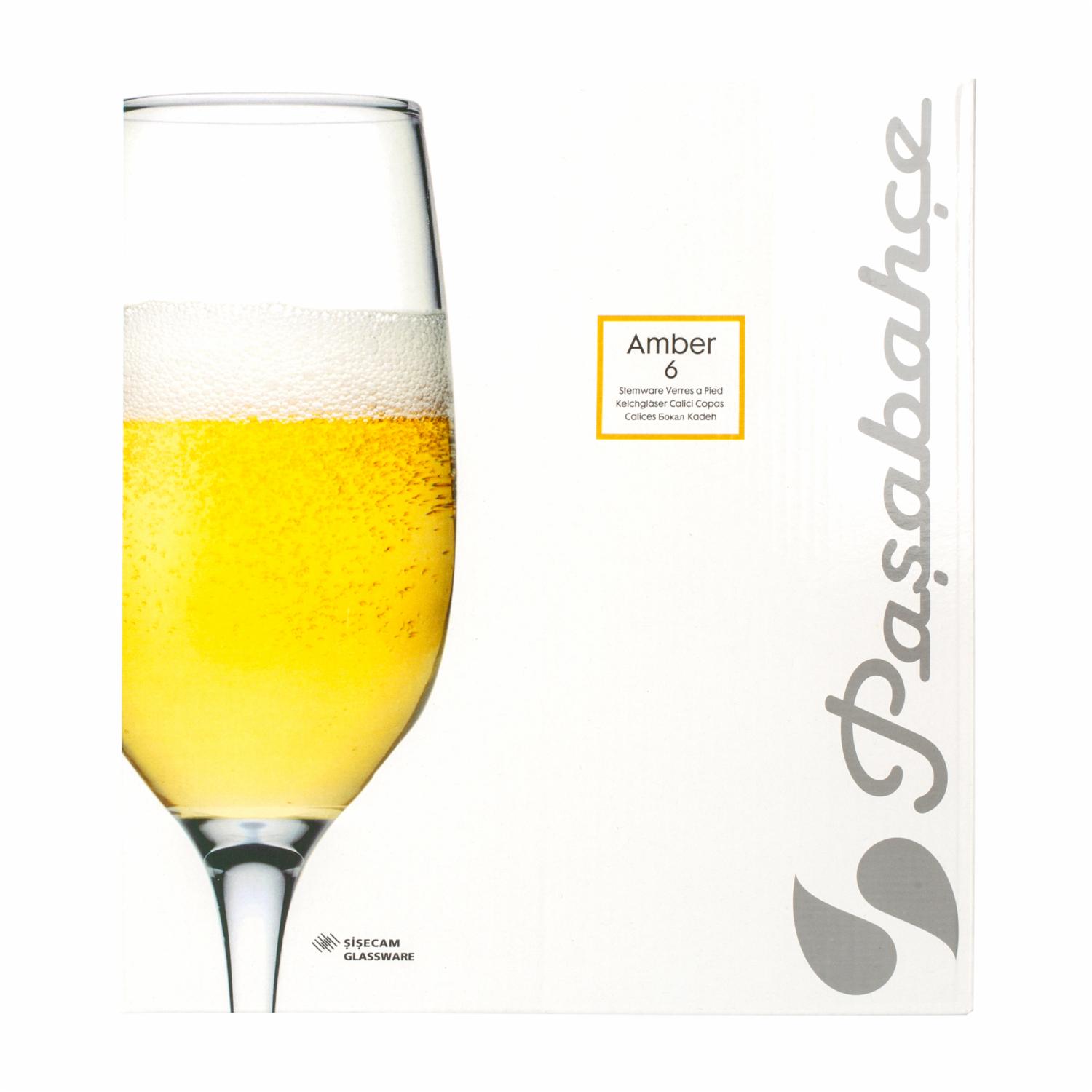 Set De Copas Champagne PASABAHCE Unidad