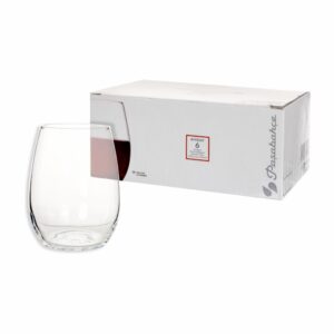 Vaso De Cristal Tipo Amber 6x380 Ml PASABACHE 1112548