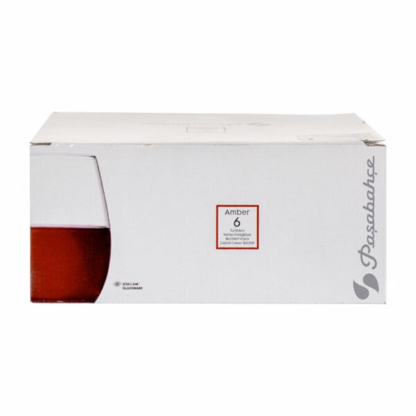 Vaso De Cristal Tipo Amber 6x380 Ml PASABACHE 1112548 - Imagen 3