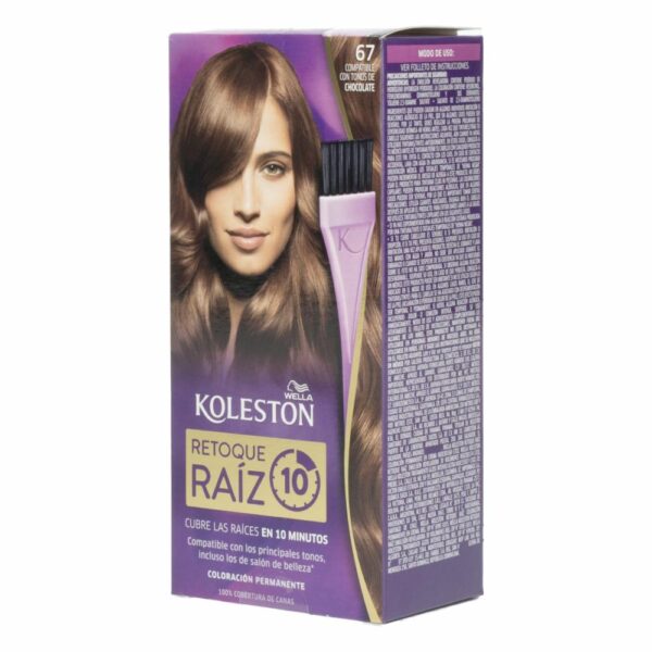 Tinte Capilar Rtu N° 67 Chocolate KOLESTON Unidad - Imagen 3