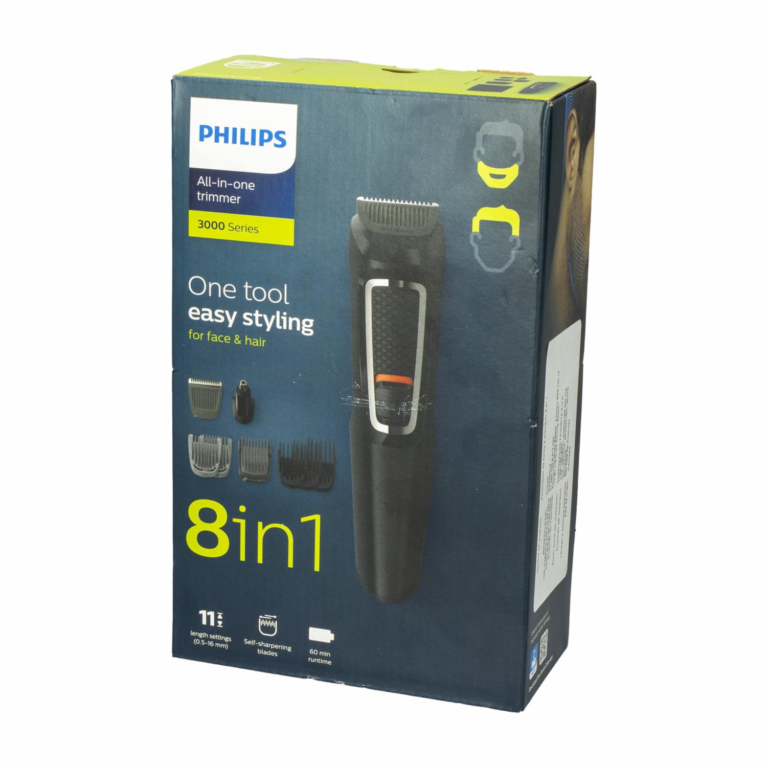 Kit De Afeitado Estilo De Barba Y Cabello 8 Herramientas Modelo:mg3730/15 PHILIPS 110v - Imagen 2