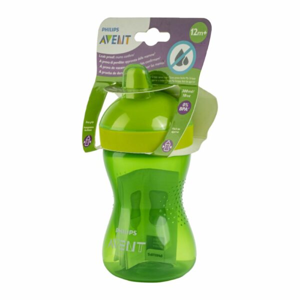 Vaso De Aprendizaje Con Boquilla Verde AVENT 300Ml