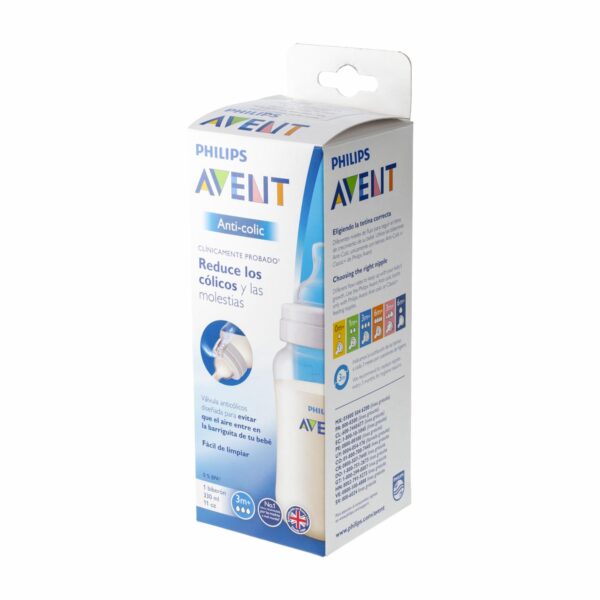 Biberón Anticólicos 330Ml PHILIPS AVENT 5.5 X 5.5 X 13 - Imagen 4