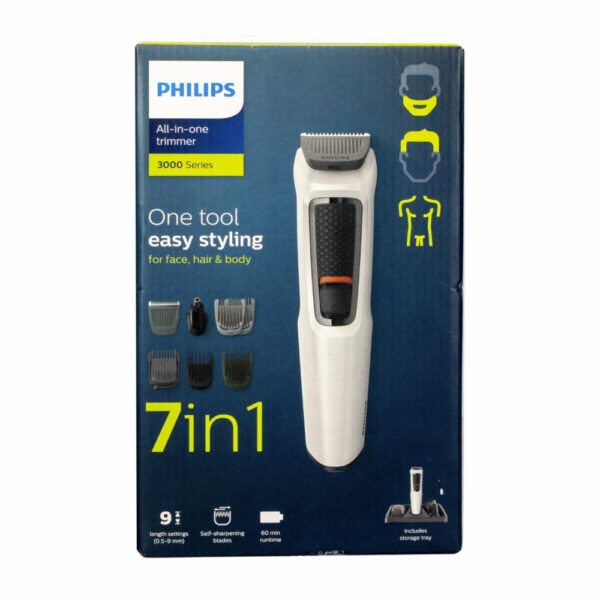 Set Arreglo De Barba 7 Accesorios En 1 Modelo: Mg3721/77 PHILIPS 110v - Imagen 5