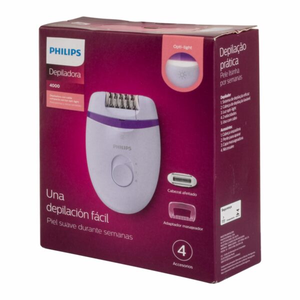 Depiladora Eléctrica Compacta Bre275/10 PHILIPS 110v