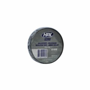 Cinta Adhesiva Aislante Pvc Color Gris HPX 19mm X 10M