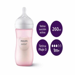 Biberones Natural Response Rosado PHILIPS AVENT 260 Ml